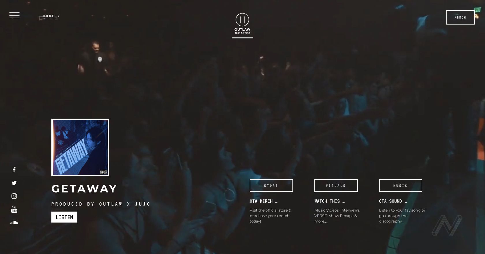 Desktop / performance-led home